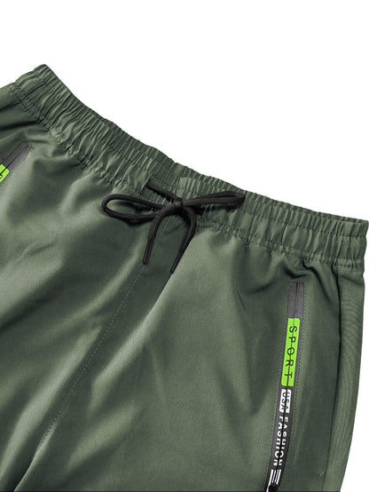 【LAST DAY SALE】Women's Cargo Pants - Non-Stretchy Work Pants with Zipper Pocket, Drawstring Waist, All-Season Trousers for Hiking, Running